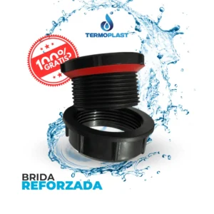 Brida reforzada gratis con tanque de agua de 1200 litros