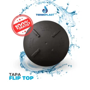 Tapa Flip Top hermética para tanque de agua