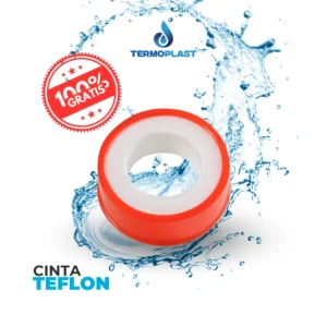 Cinta de teflón gratis para conexiones del tanque de agua